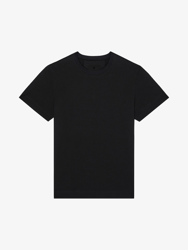 Givenchy Slim fit t-shirt in cotton with 4G embroidery