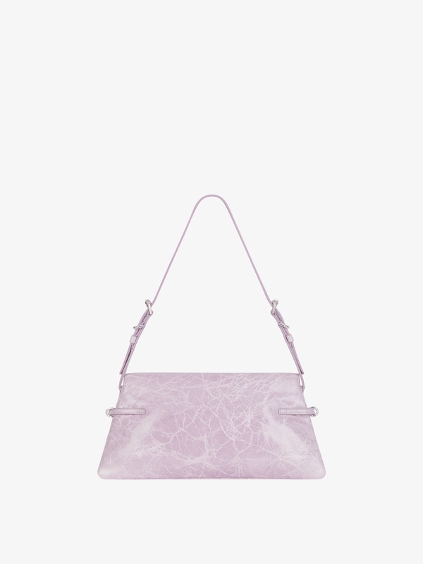 Givenchy Small P'tit Voyou Bag In Crackled Patent Leather