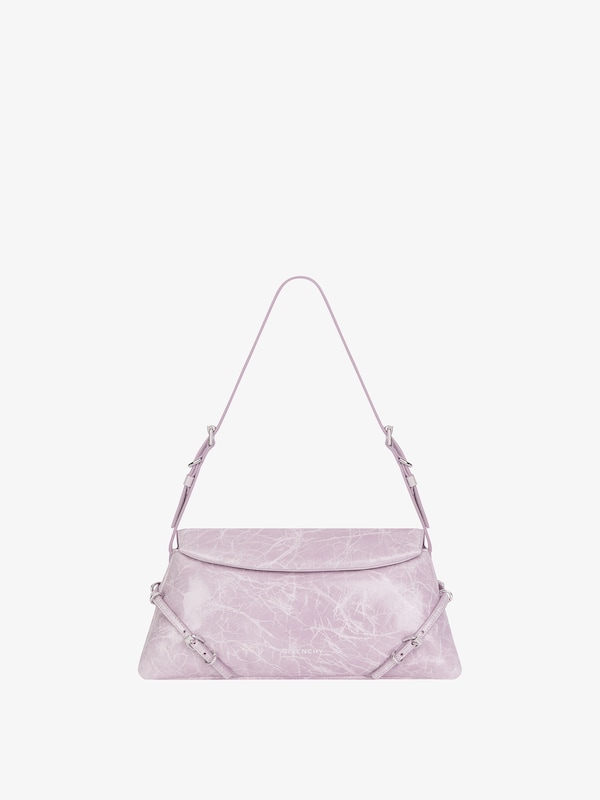 Givenchy Small P'tit Voyou bag in crackled patent leather