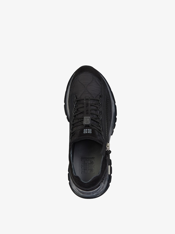 Givenchy Spectre Sneakers In Quilted Fabric And Suede