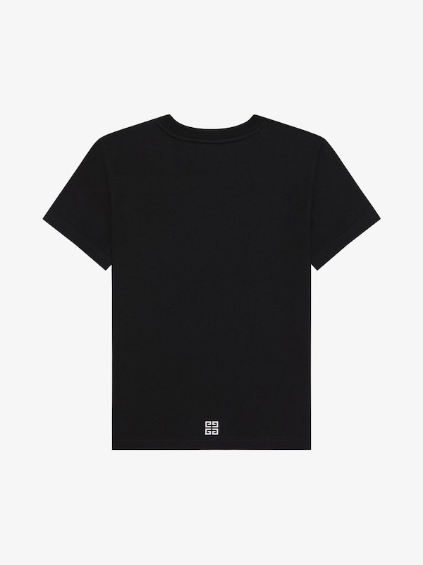 Givenchy T-shirt In Cotton With GIVENCHY Flames Print