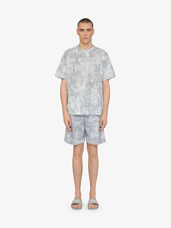 Givenchy T-shirt in cotton with Hubert objects print