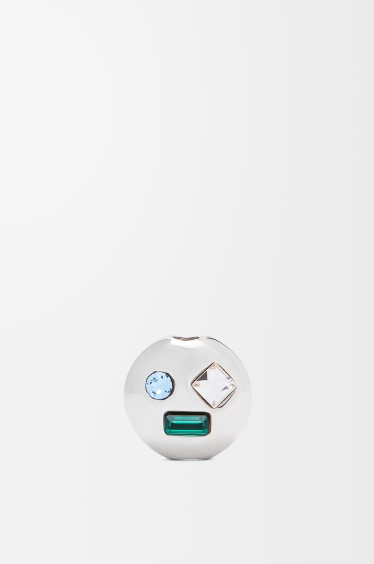 Loewe Acrobat Head in sterling silver and crystals 1 Colours