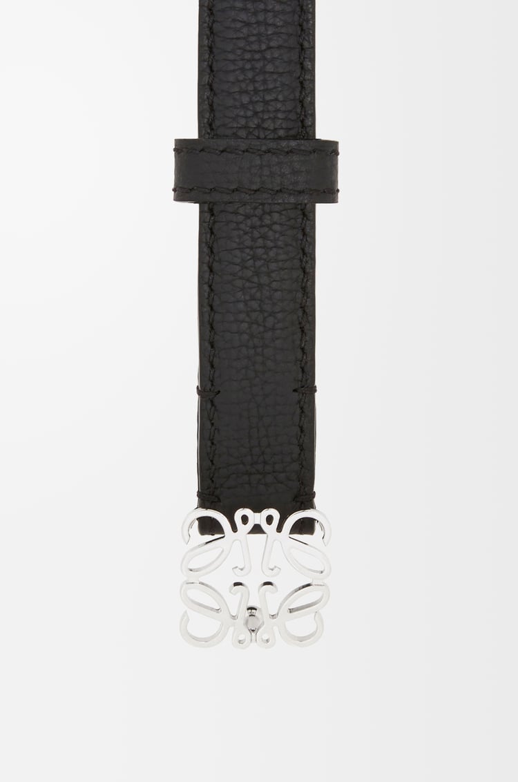 Loewe Anagram Belt In Pebble Grain Calfskin 4 Colours