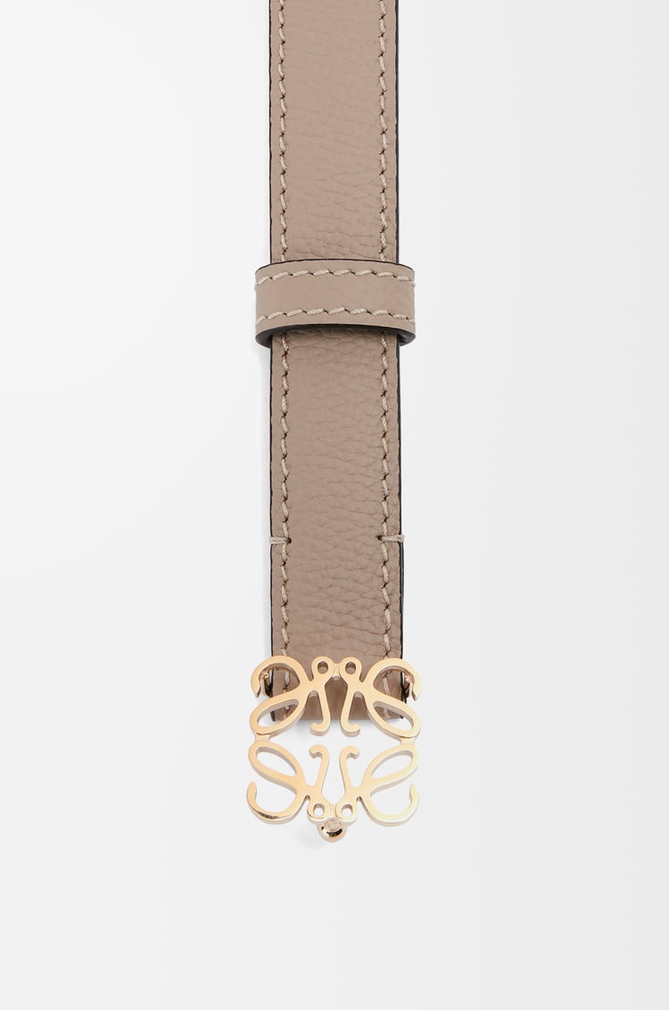 Loewe Anagram Belt In Pebble Grain Calfskin 4 Colours