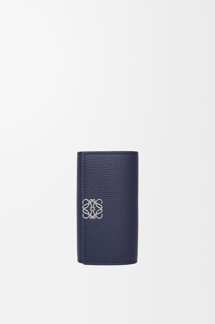 Loewe Anagram key case in pebble grained calfskin 5 Colours