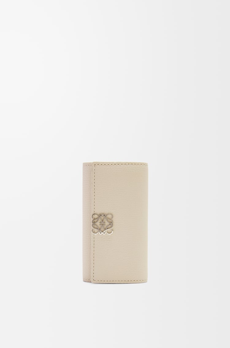 Loewe Anagram key case in pebble grained calfskin 5 Colours