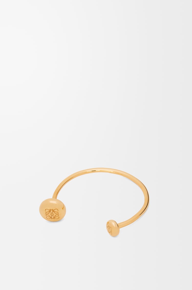Loewe Anagram Pebble cuff in sterling silver 1 Colours