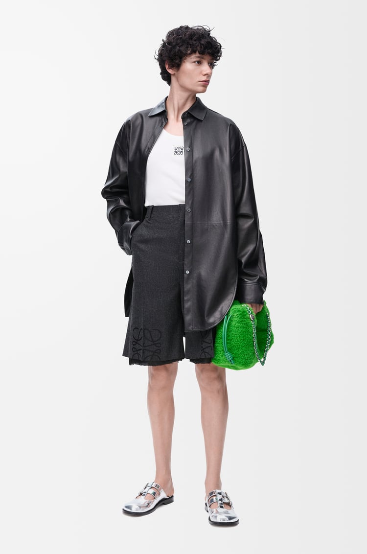 Loewe Anagram Shorts In Wool And Cashmere 1 Colours