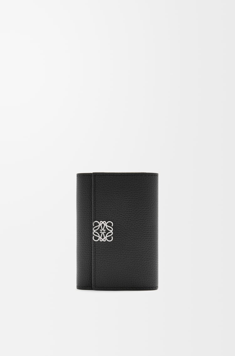 Loewe Anagram small vertical wallet in pebble grained calfskin 5 Colours
