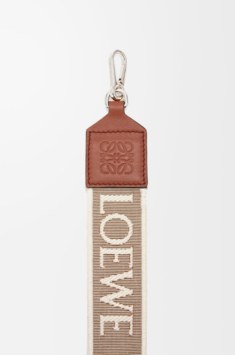 Loewe Anagram Strap In Jacquard And Calfskin 11 Colours