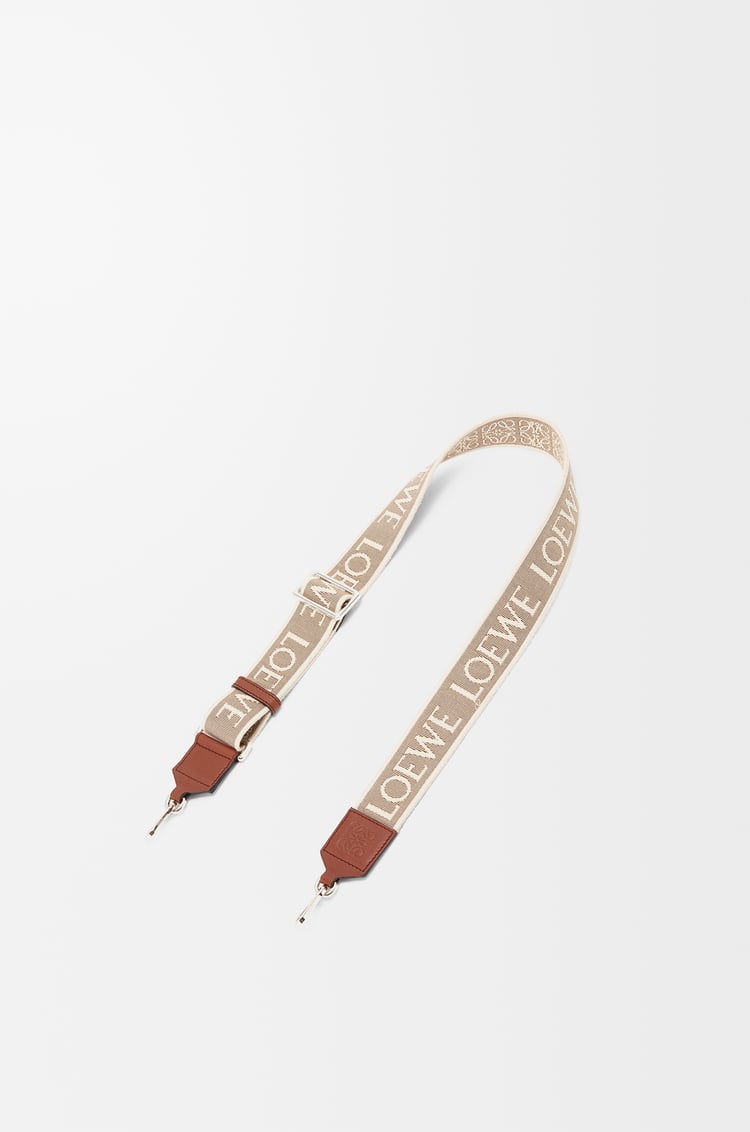 Loewe Anagram strap in jacquard and calfskin 11 Colours