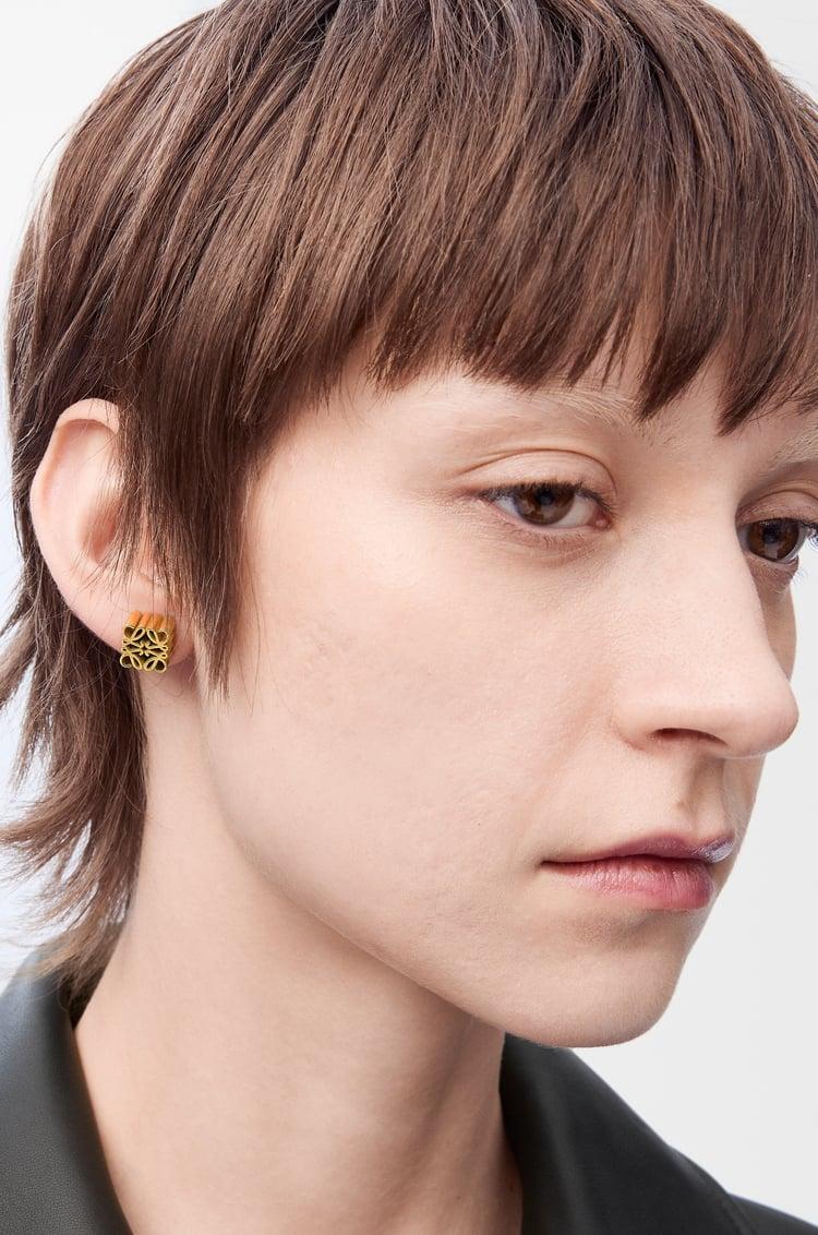 Loewe Anagram Stud Earrings In Sterling Silver 1 Colours