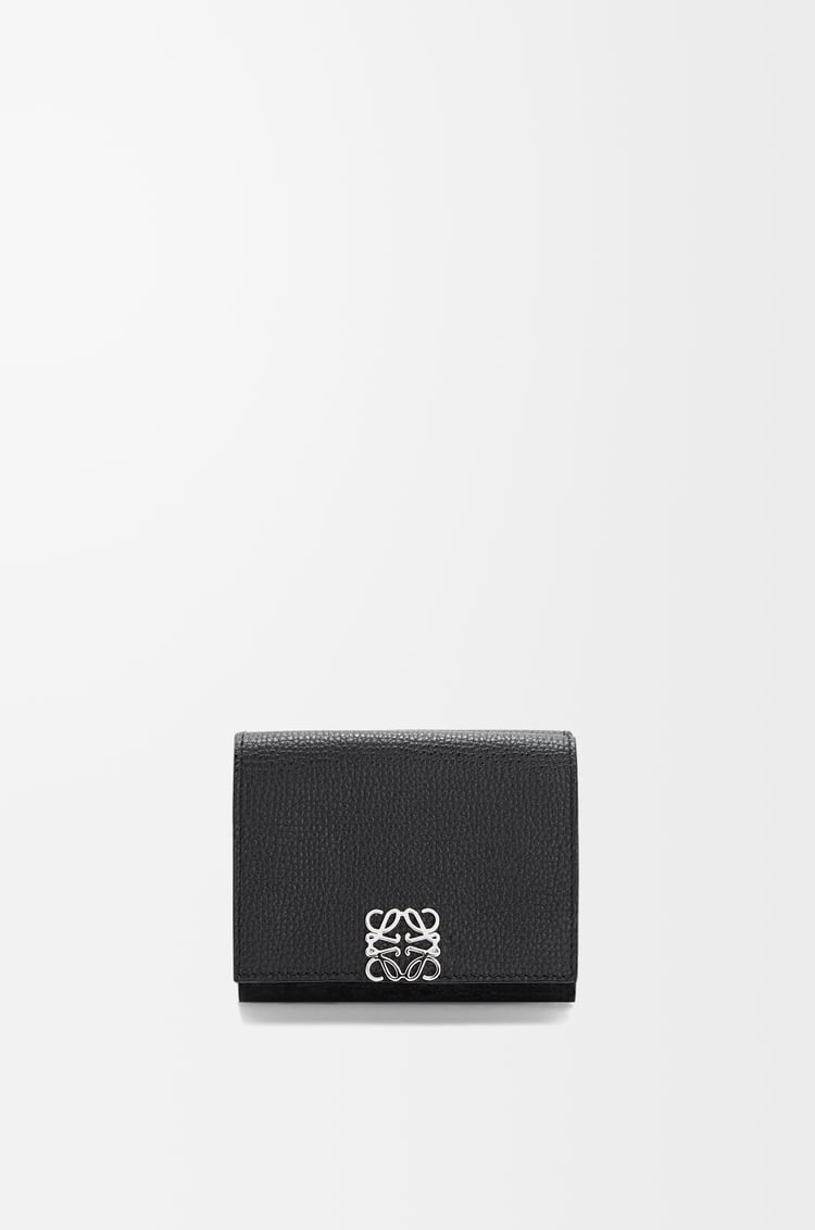 Loewe Anagram trifold wallet in pebble grained calfskin 5 Colours