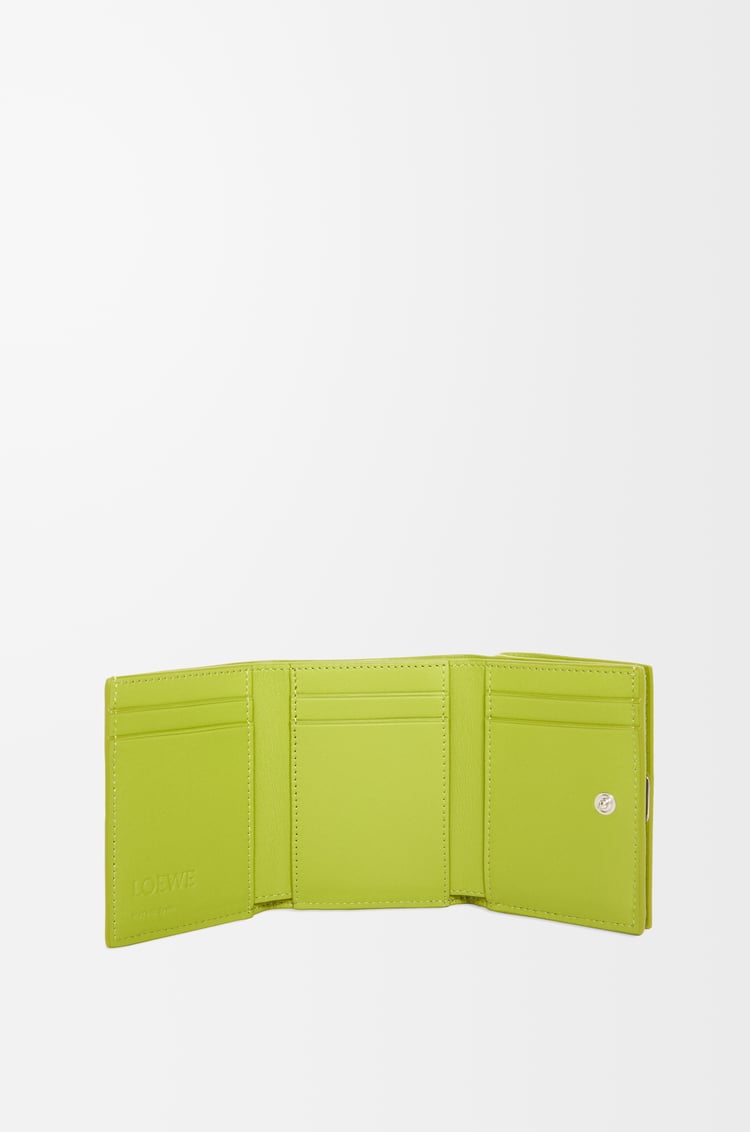 Loewe Anagram Trifold Wallet In Pebble Grained Calfskin 1 Colours
