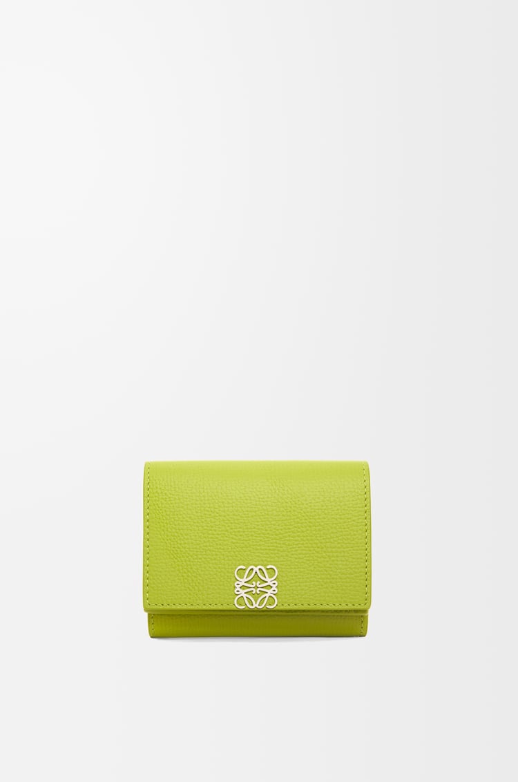 Loewe Anagram trifold wallet in pebble grained calfskin 1 Colours