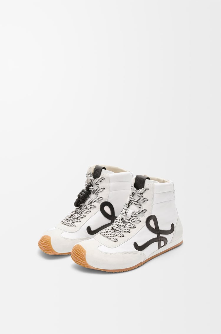 Loewe Ballet Runner 2.0 High-top In Nylon And Calfskin 1 Colours