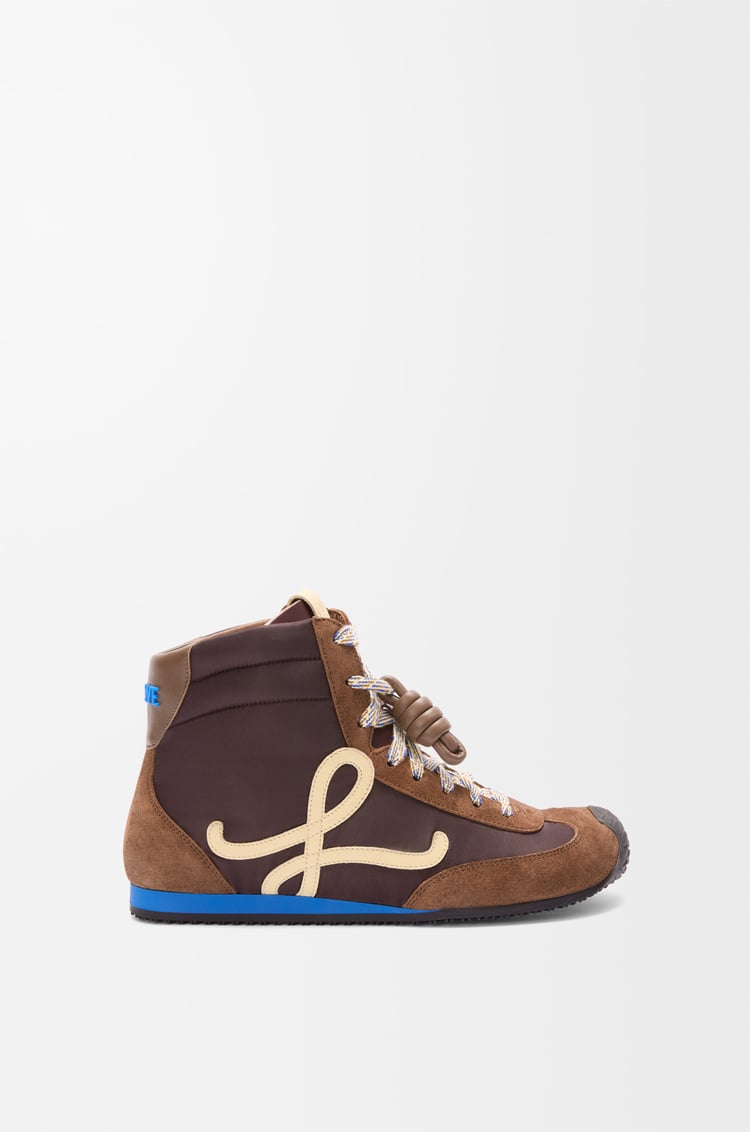 Loewe Ballet Runner 2.0 high-top in nylon and calfskin 1 Colours