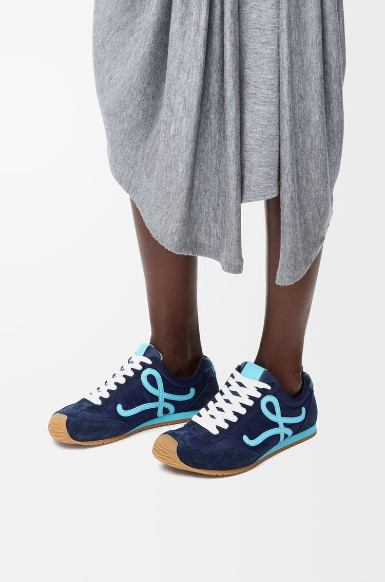 Loewe Ballet Runner 2.0 In Nylon And Calfskin 1 Colours