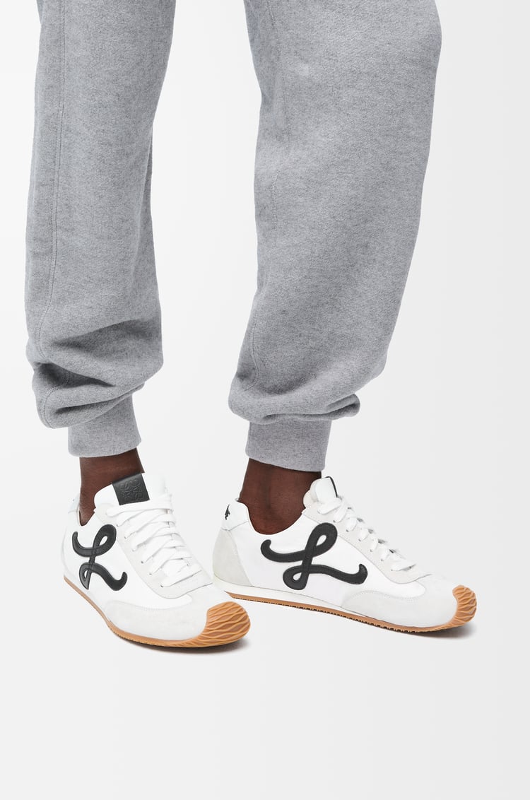 Loewe Ballet Runner 2.0 In Nylon And Calfskin 2 Colours