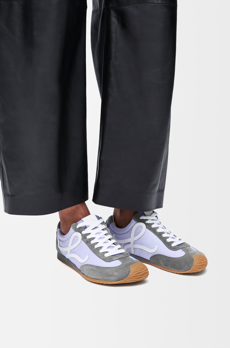 Loewe Ballet Runner 2.0 In Nylon And Calfskin 2 Colours