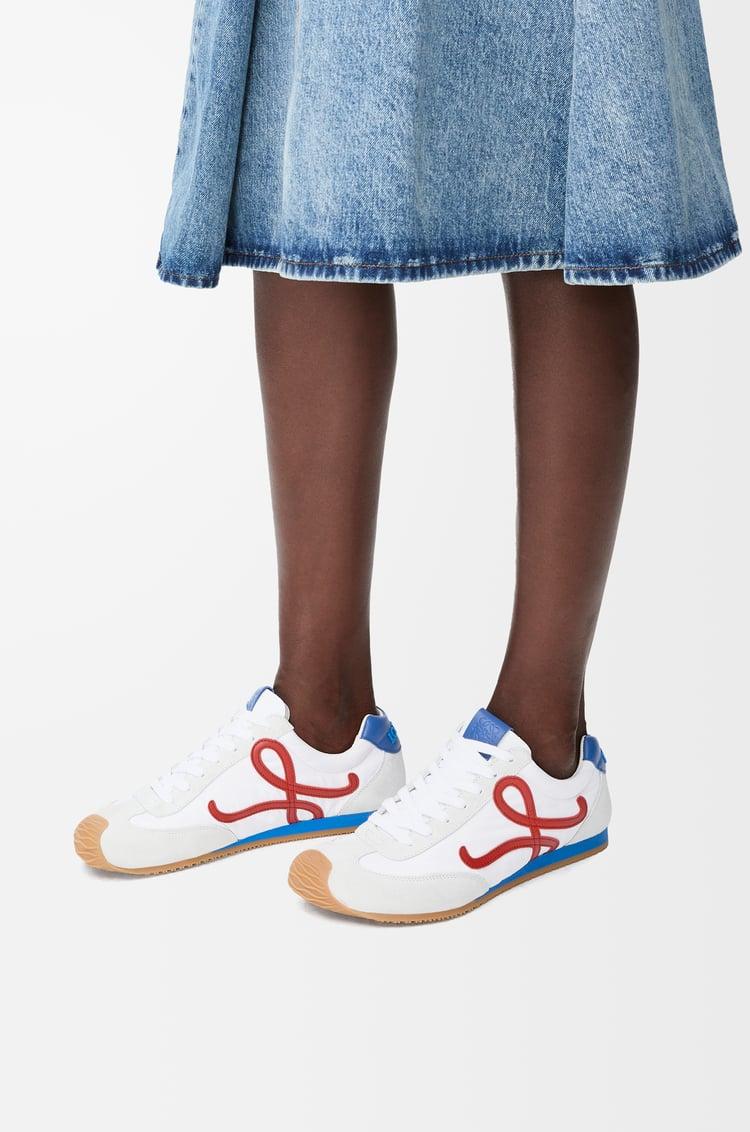 Loewe Ballet Runner 2.0 In Nylon And Calfskin 2 Colours