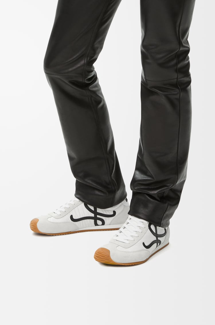 Loewe Ballet Runner 2.0 In Nylon And Calfskin 4 Colours