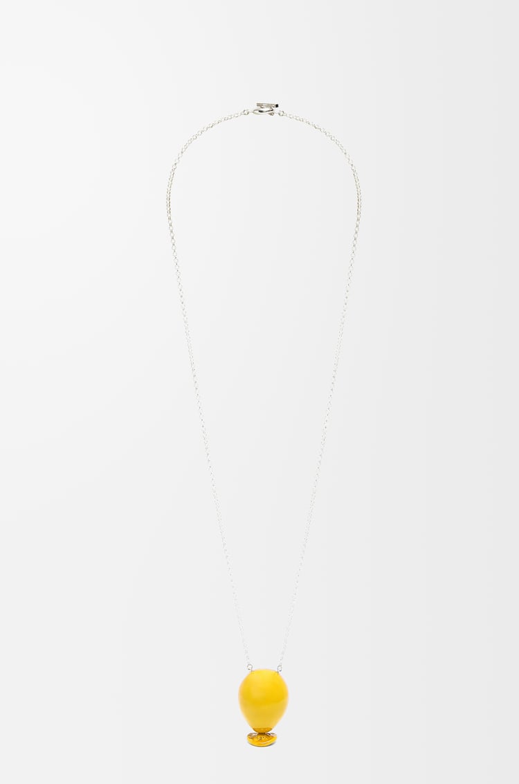 Loewe Balloon pendant in sterling silver and enamel 3 Colours