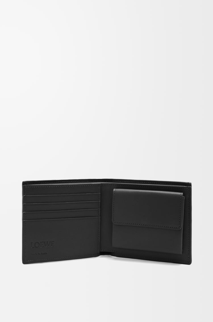 Loewe Bifold Coin Wallet In Textured Classic Calfskin 5 Colours