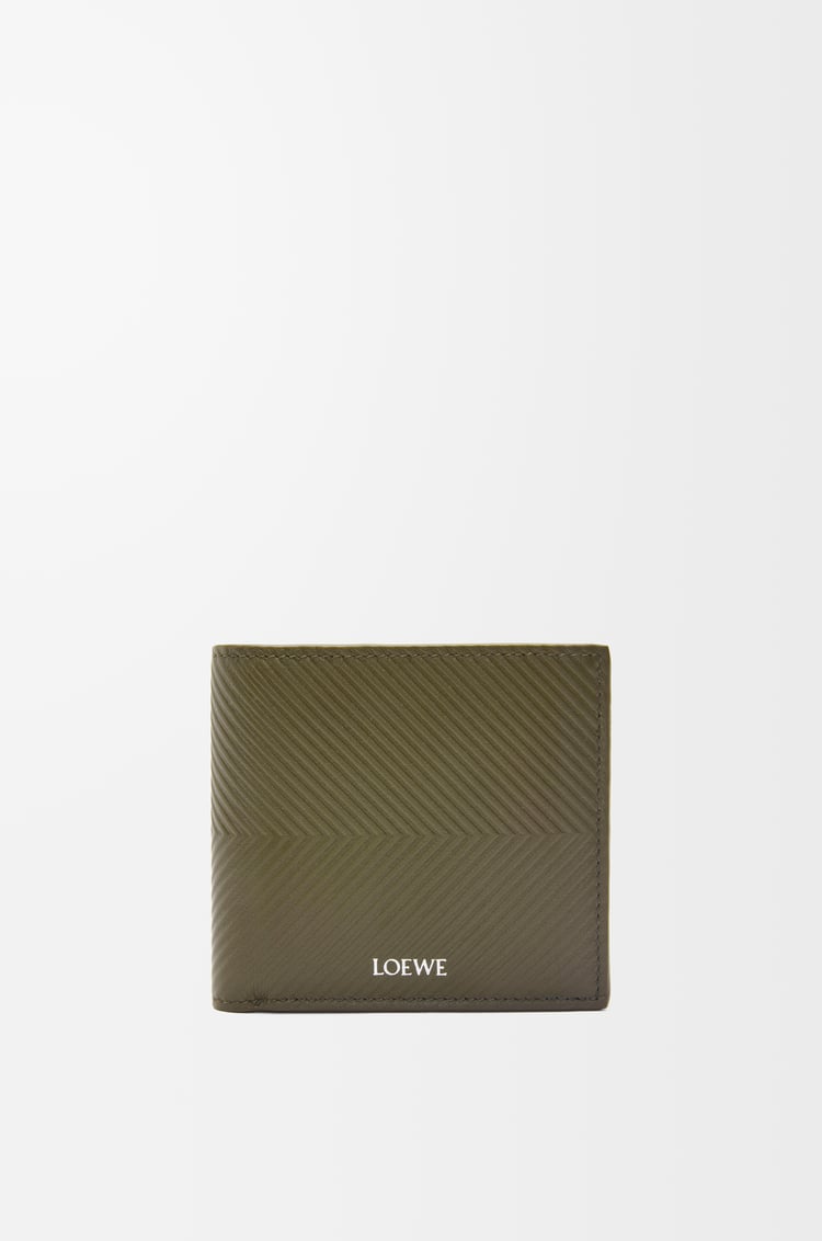 Loewe Bifold coin wallet in textured classic calfskin 5 Colours