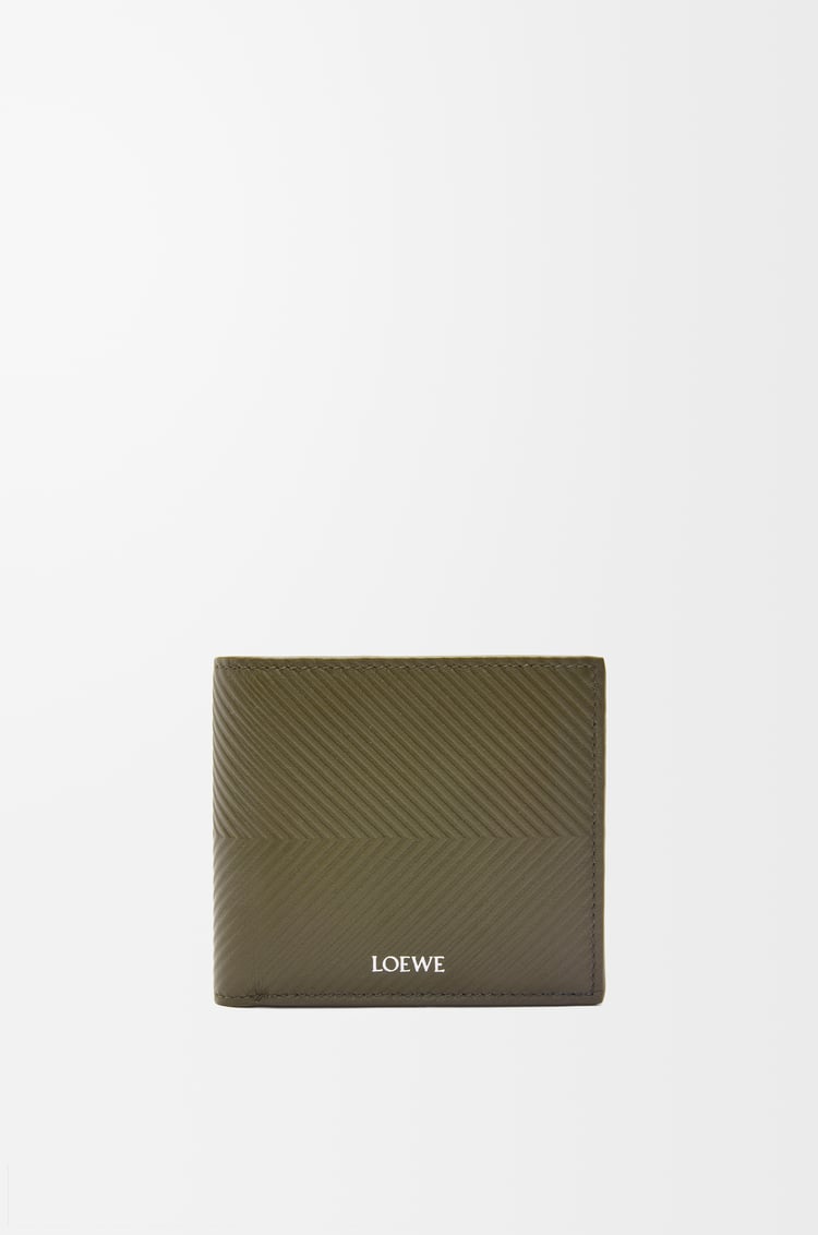 Loewe Bifold wallet in textured classic calfskin 4 Colours