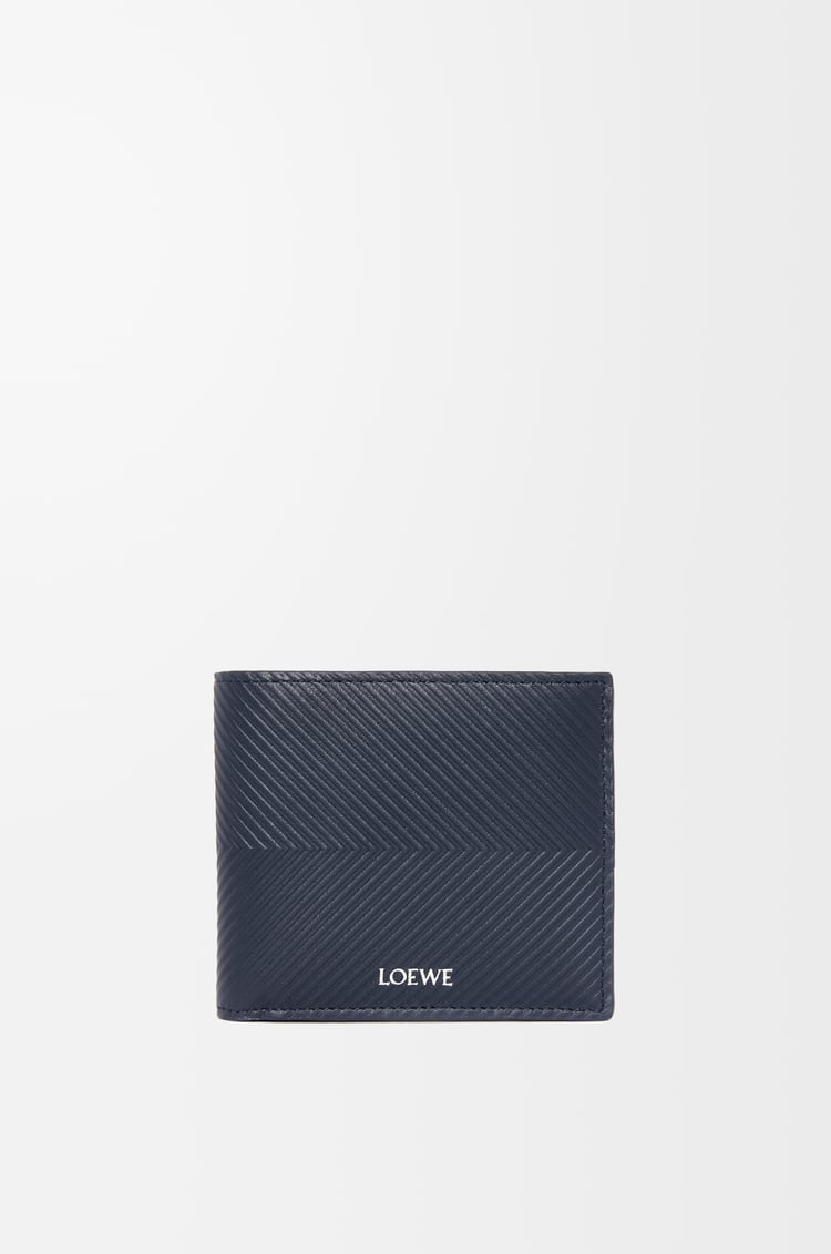 Loewe Bifold wallet in textured classic calfskin 4 Colours