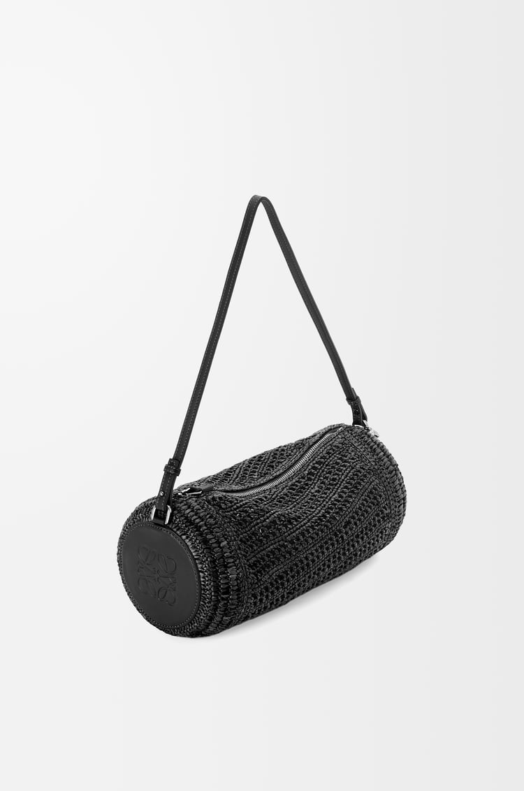 Loewe Bracelet pouch in raffia and calfskin 1 Colours