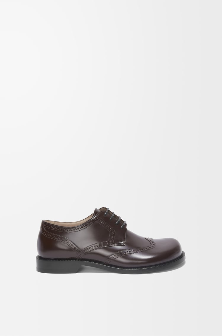 Loewe Campo brogue derby in brushed calfskin 2 Colours