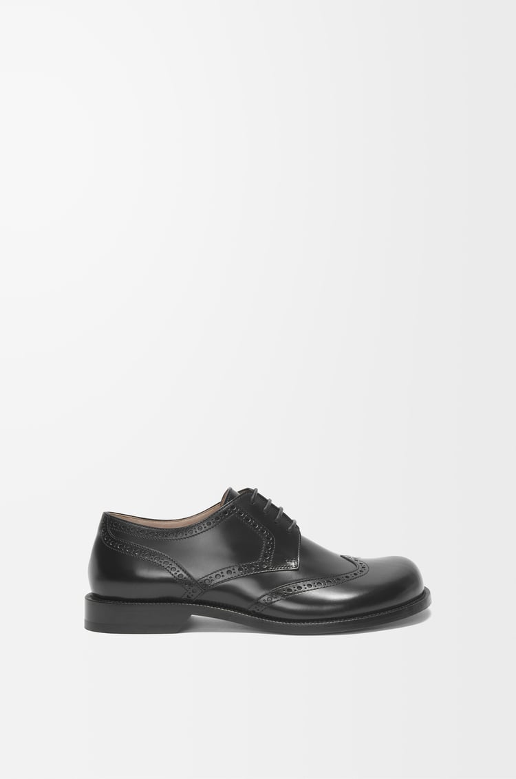 Loewe Campo Brogue Derby In Brushed Calfskin 2 Colours