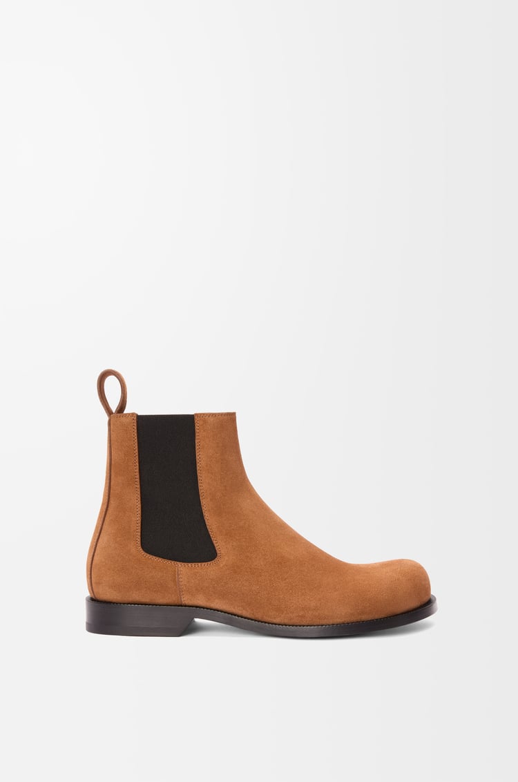 Loewe Campo Chelsea boot in calfskin suede 1 Colours