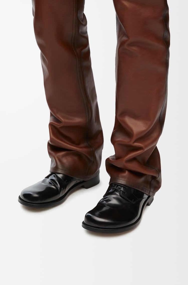 Loewe Campo Derby Shoe In Brushed Calfskin 1 Colours