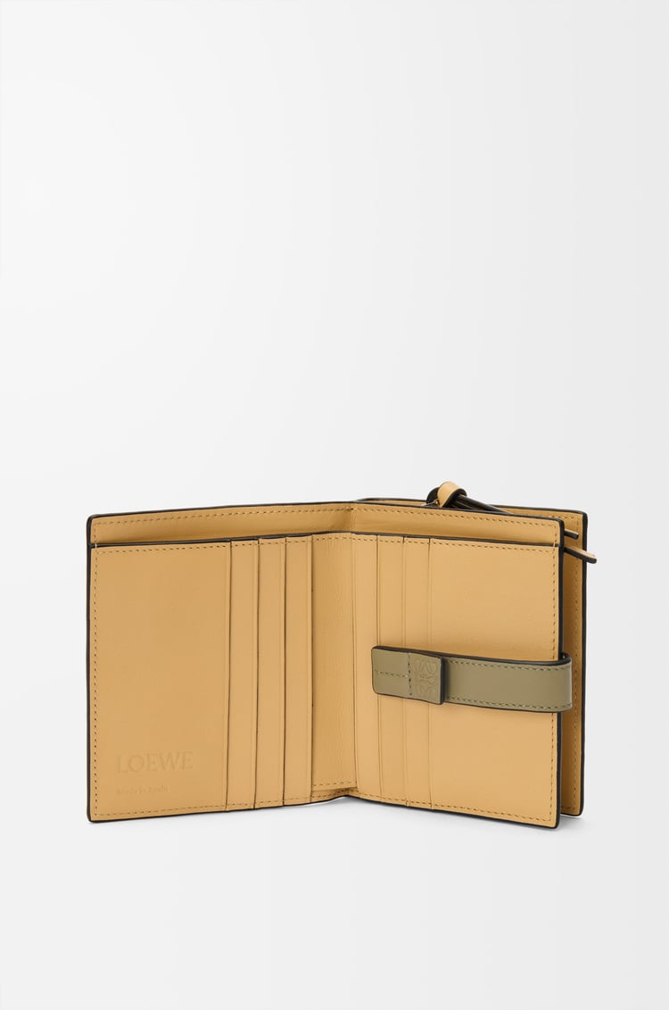 Loewe Compact Zip Wallet In Soft Grained Calfskin 7 Colours