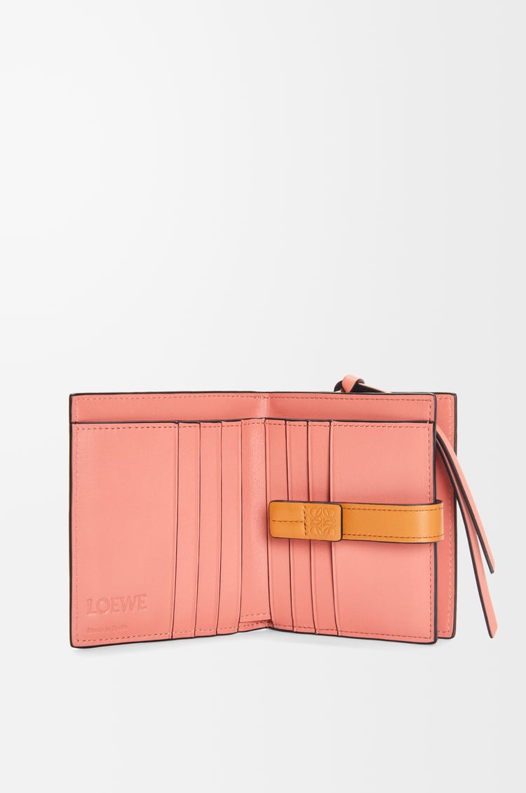 Loewe Compact Zip Wallet In Soft Grained Calfskin 7 Colours