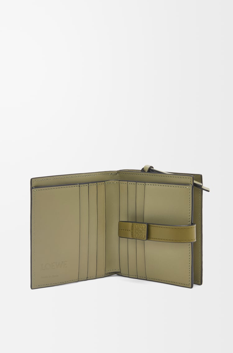 Loewe Compact Zip Wallet In Soft Grained Calfskin 7 Colours