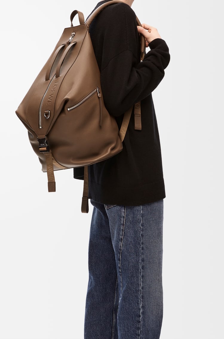 Loewe Convertible Backpack In Classic Calfskin 3 Colours
