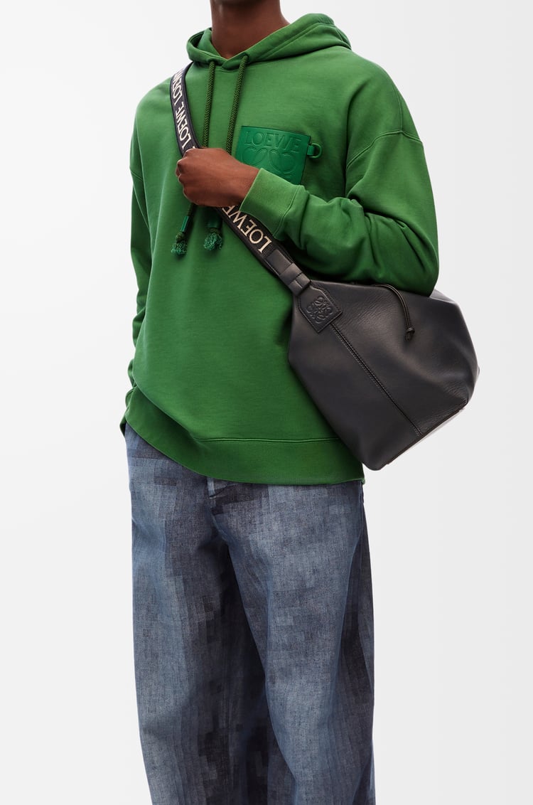 Loewe Cubi Crossbody Bag In Supple Smooth Calfskin And Jacquard 2 Colours