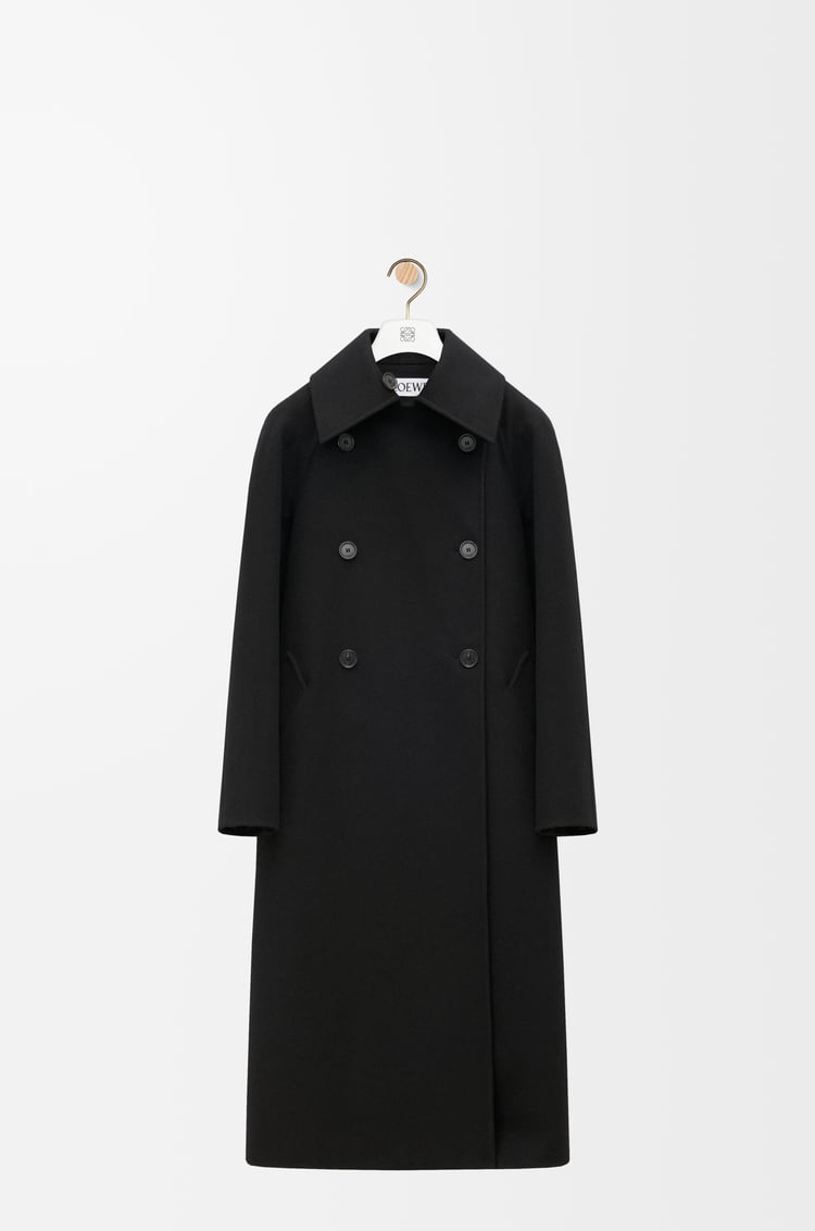 Loewe Double-breasted coat in wool and cashmere 2 Colours