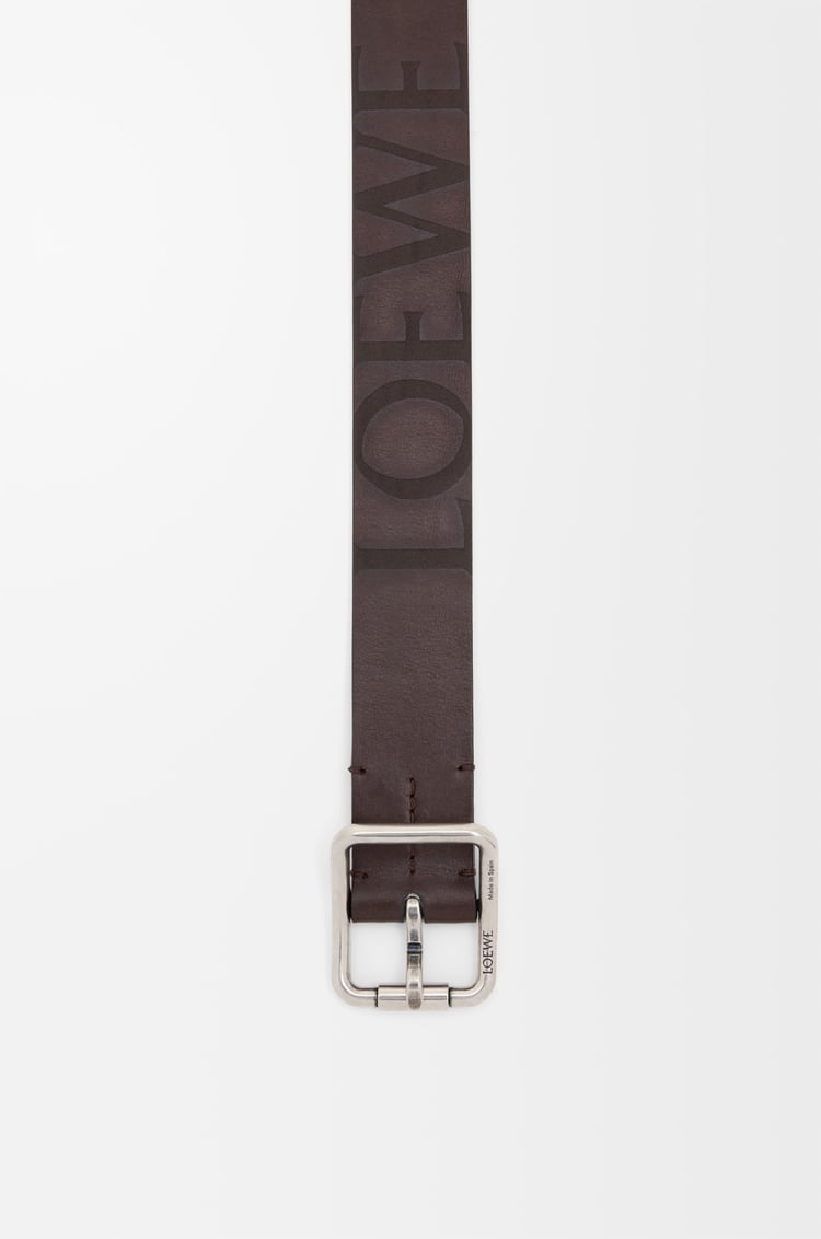 Loewe Double Roller Curve Belt In Vegetable-tanned Calfskin 1 Colours