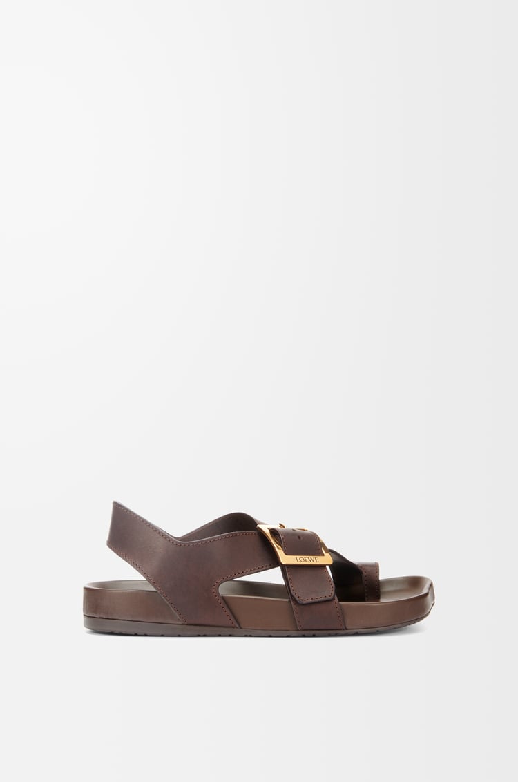 Loewe Ease Buckle sandal in vegetal calfskin 2 Colours