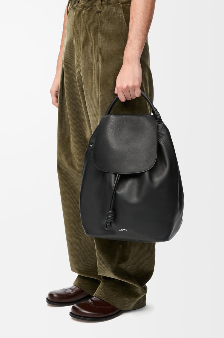 Loewe Flamenco Backpack In Shiny Supple Calfskin 4 Colours