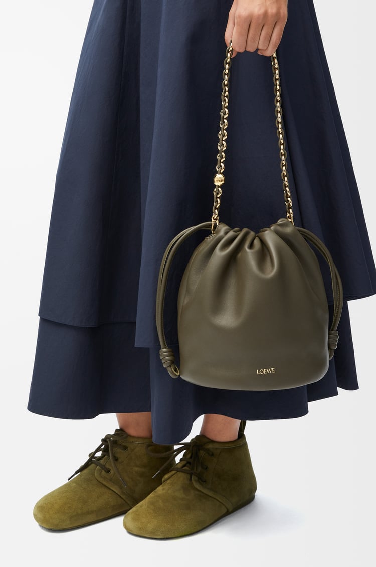 Loewe Flamenco Purse Bucket In Mellow Nappa Lambskin 4 Colours