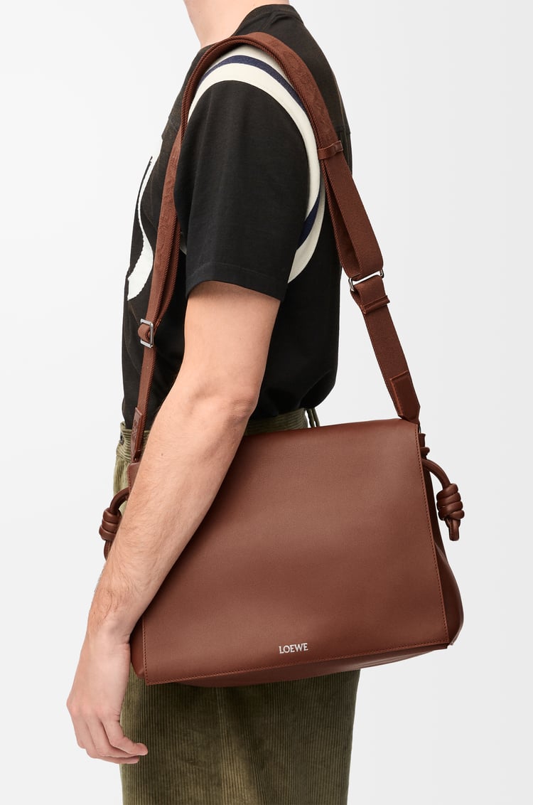 Loewe Flamenco Satchel In Shiny Supple Calfskin 4 Colours
