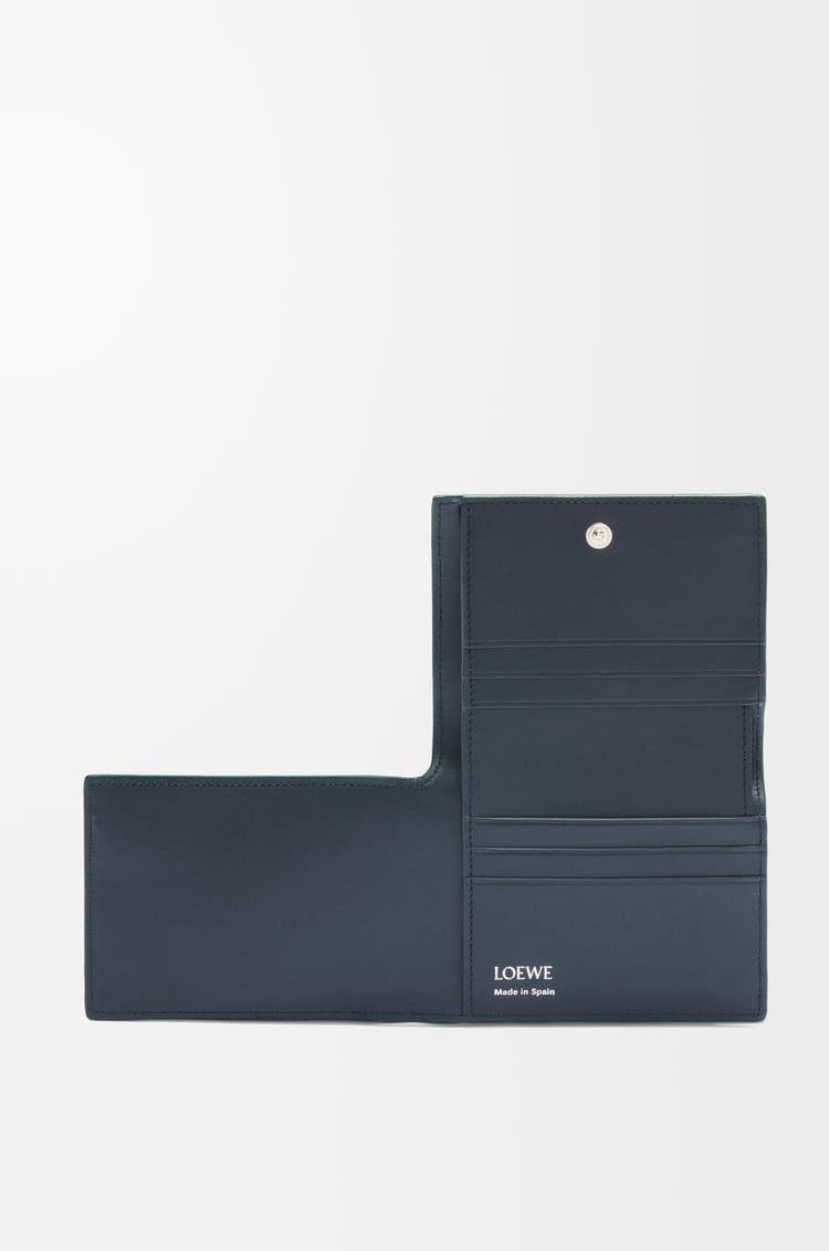 Loewe Folded Wallet In Shiny Nappa Calfskin 6 Colours