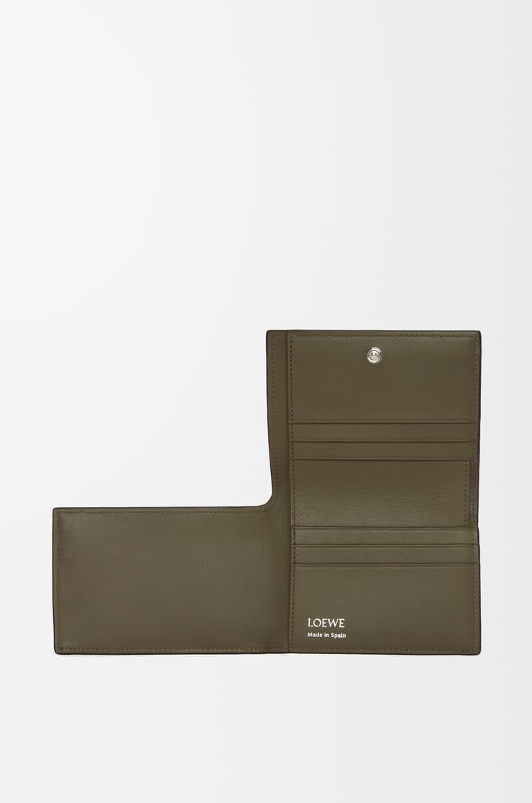 Loewe Folded Wallet In Shiny Nappa Calfskin 6 Colours